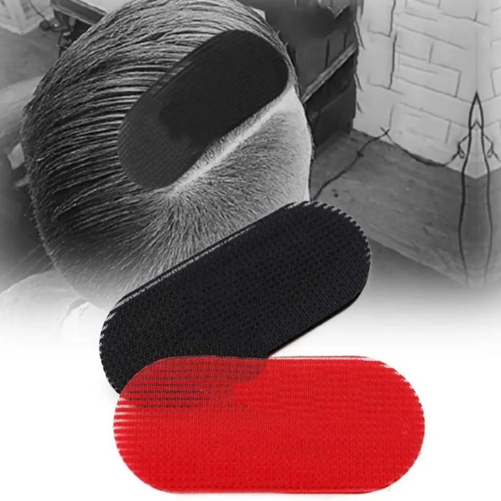 2Pcs Professional Magic Nylon Hair Gripper Sticker Non-Slip Adhesive Barber Grippers Salon Cutting Hair Tapes Barber Shop