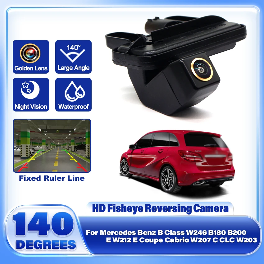 

Камера заднего вида для Mercedes Benz B Class W246 B180 B200 E W212 E Coupe Cabrio W207 C CLC W203 Ручка багажника заднего вида