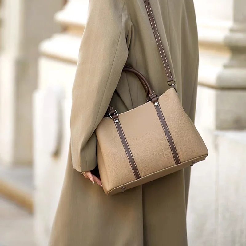 

Сумка через плечо на одно плечо 2005, большая вместительная цветная сумка из воловьей кожи, кожаная женская дизайнерская роскошная сумка