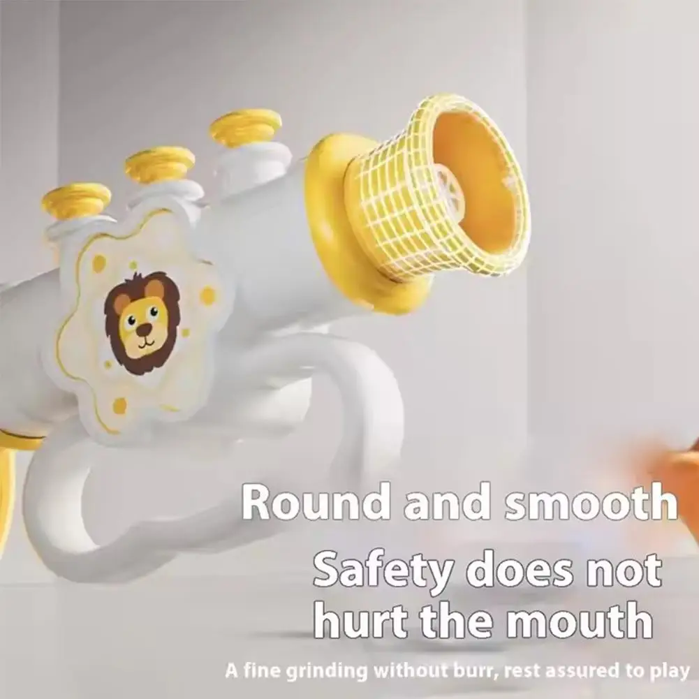 

Детская музыкальная игрушка-труба, красочный пластиковый свисток с подвесной веревкой, инструмент для раннего обучения для дошкольников, речевой En R7E7