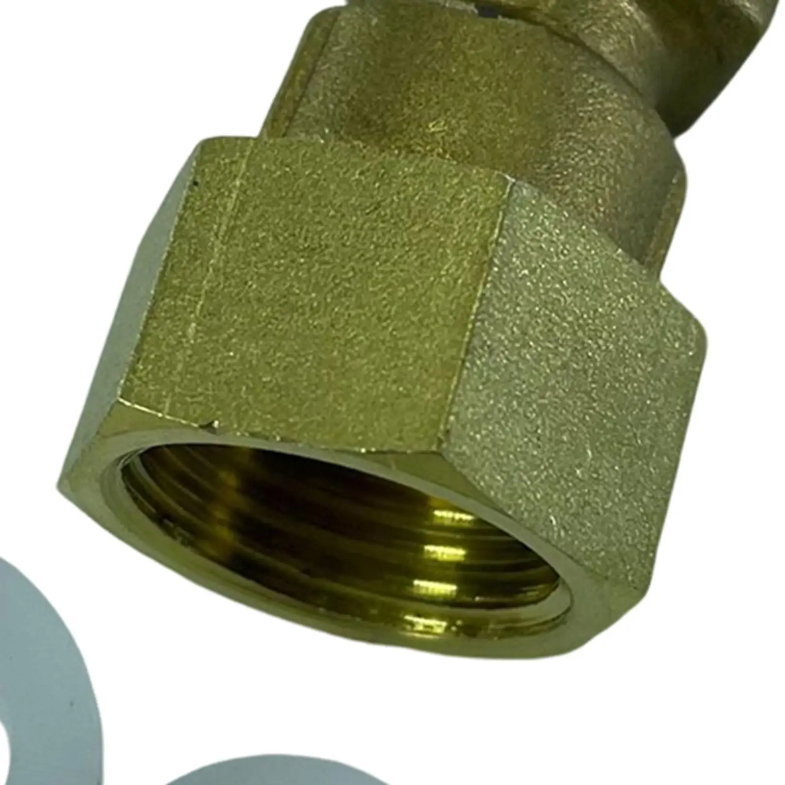

1 Pc Full Brass Male X Female Thread Adapter Straight Connector Pipe Fitting