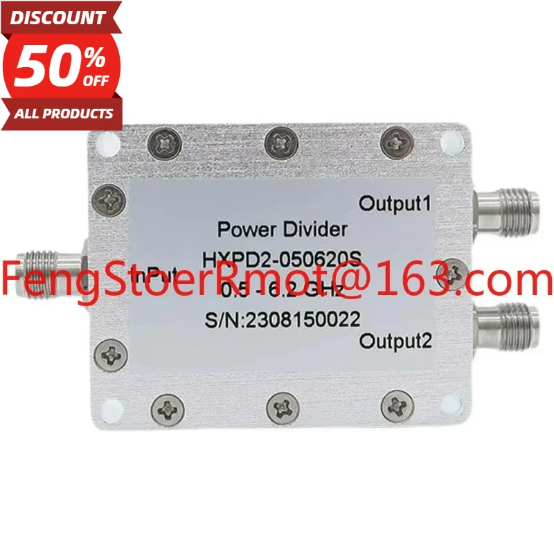 HXPD2-050620S 0.5-6 2-way power divider RF microwave power divider 500-6200MHz RF combiner
