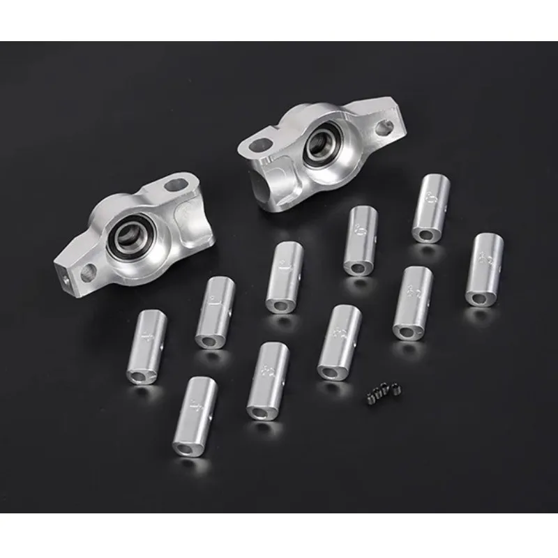 Aluminium Adjustable Angle Rear Wheel Hub Carrier Wheel Bearing Seat Kit fit HPI ROVAN BAJA 5B SS