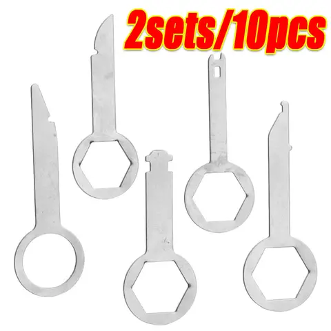 Car Dashboard CD Player Removal Tool Stereo Key Removal Tool Car Radio Stereo Removal Installation Key Kit Volkswagen Audi Parts