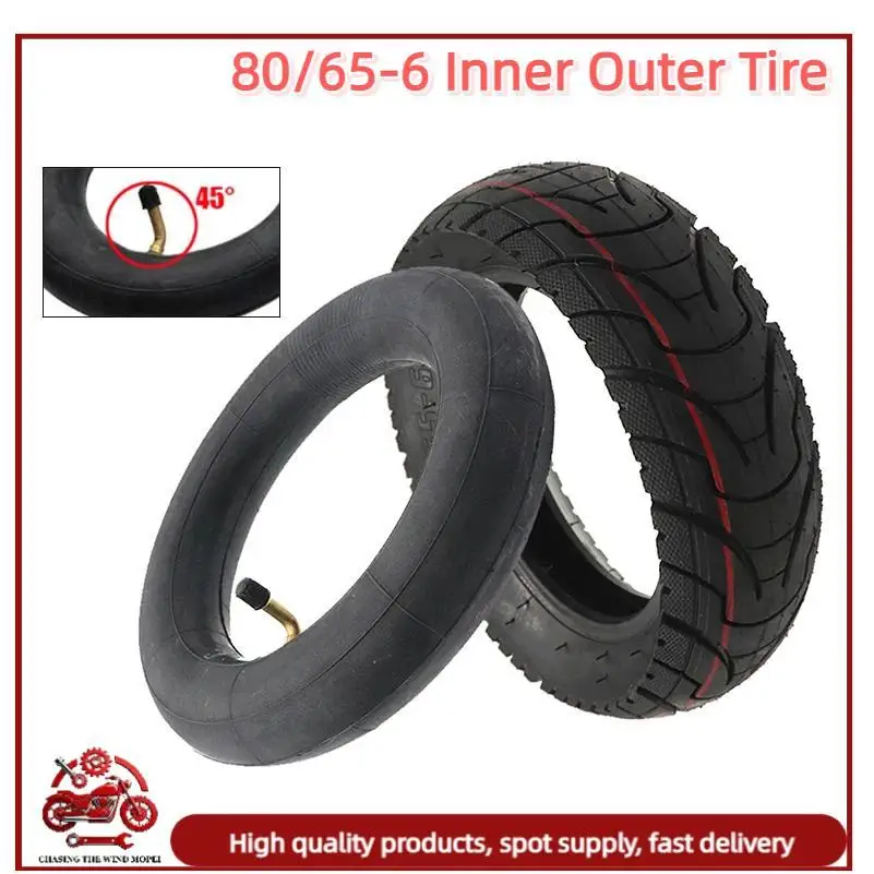 

Off road Tires 10 Inch 80/65-6 Outer Tire 10x2.50 Inner Tube 90° for Kugoo M4 Quick 3 Zero 10X Speedual Scooter Parts