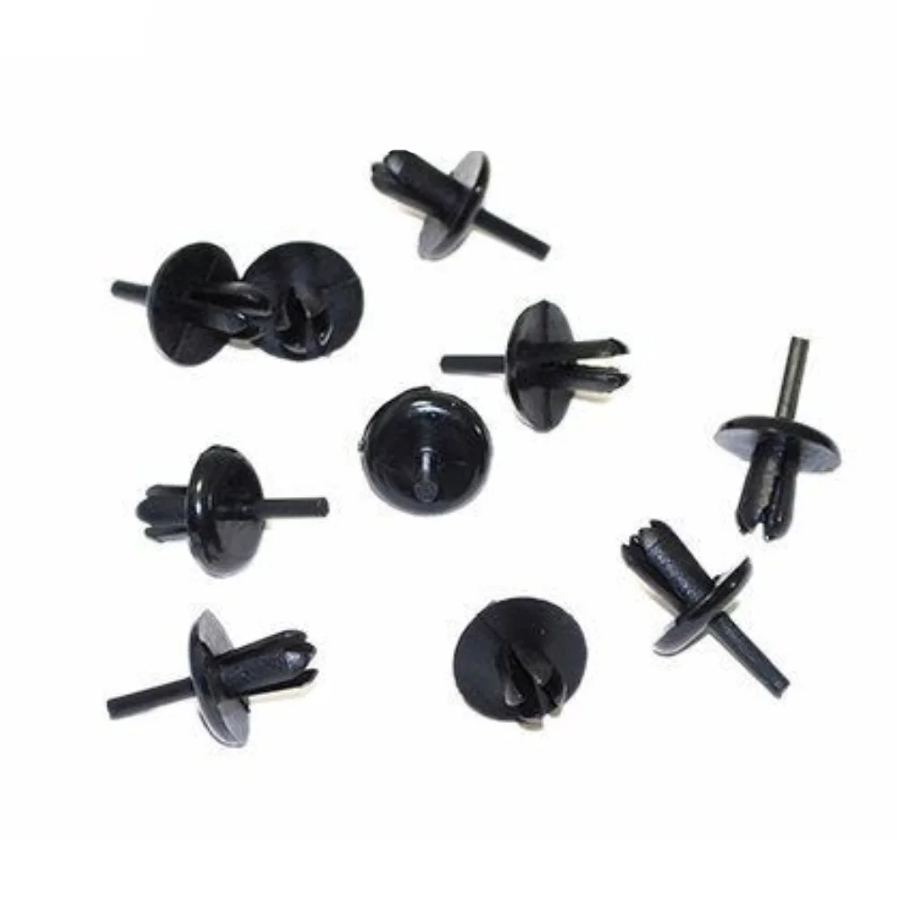 30pcs Auto Bumper Wheel Arch Rivets Clips For AFU1075 LAND ROVER DEFENDER 90 110 130 Bumper Clips Plastic Fastener Clips