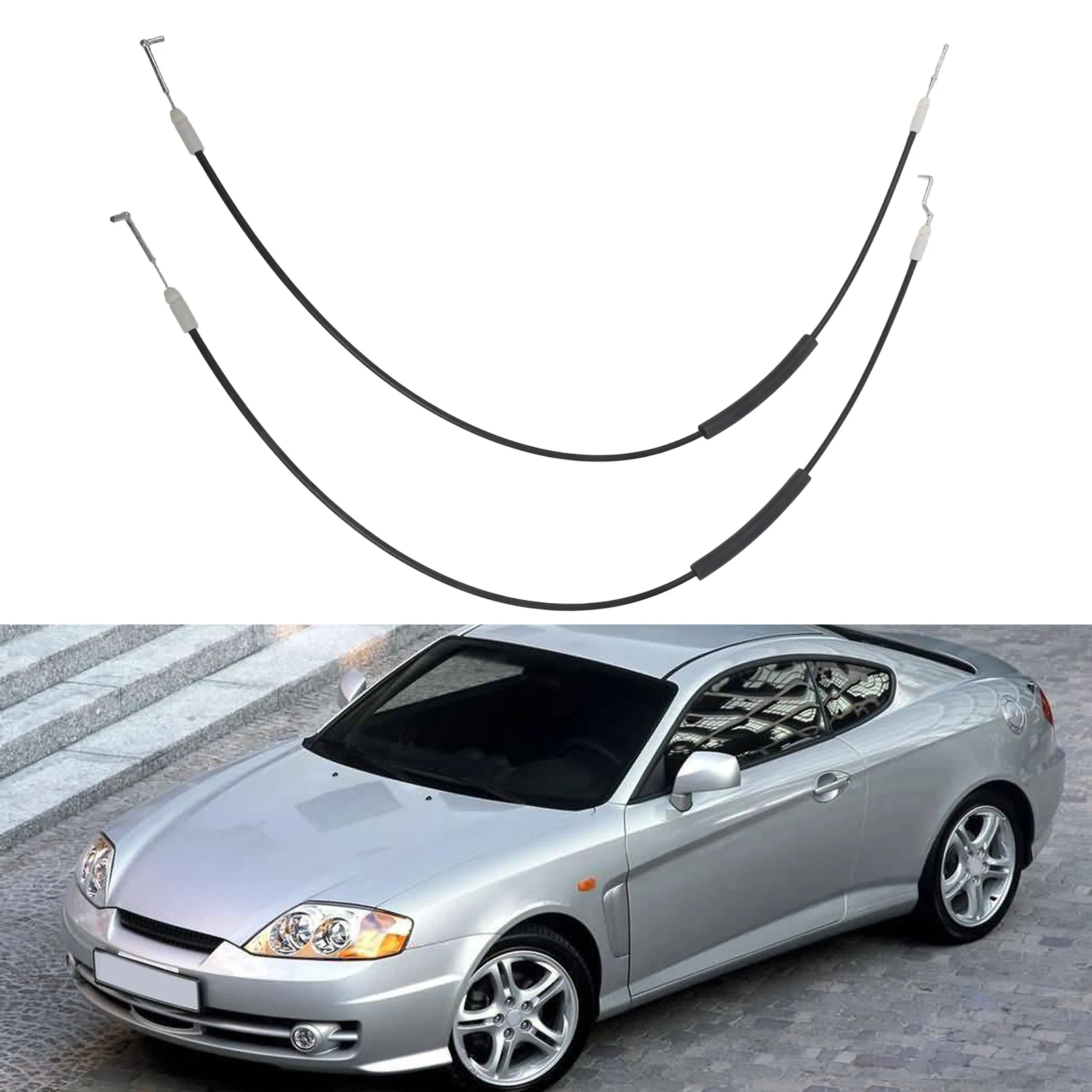 Front Interior Door Handle Part Interior Door Handle Replacement Cable As Shown Door Latch Cable OE Reference Plastic