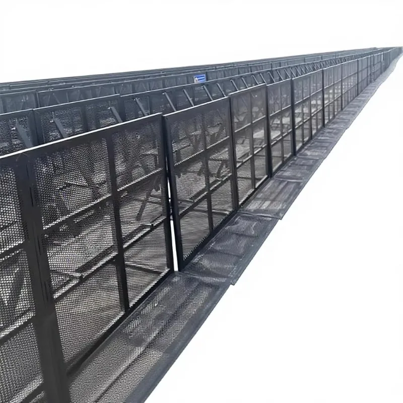 【Direct Factory Sale】 High Strength Steel Iron & Aluminum Alloy Concert Barrier Anti-Collision Crowd Control Barrier For Music F