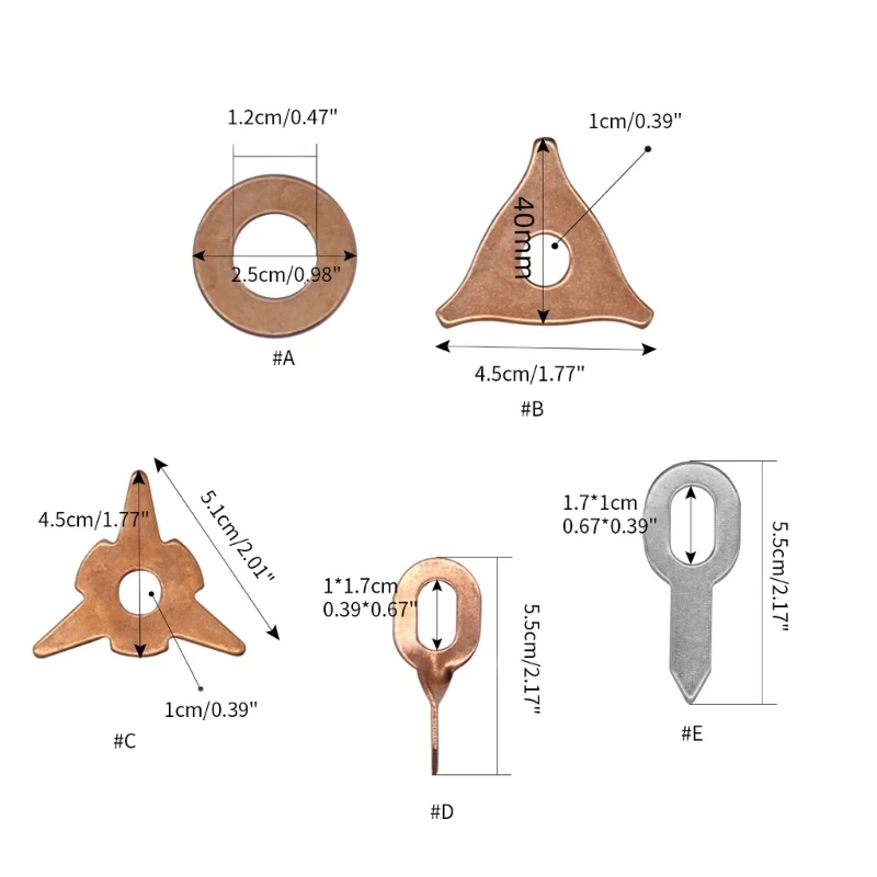 100Pcs 구리 코팅 철 덴트 스폿 용접 기계에 대 한 스트레이트 와셔를 당기는 자동차 덴트 수리 도구 키트 드롭 배송