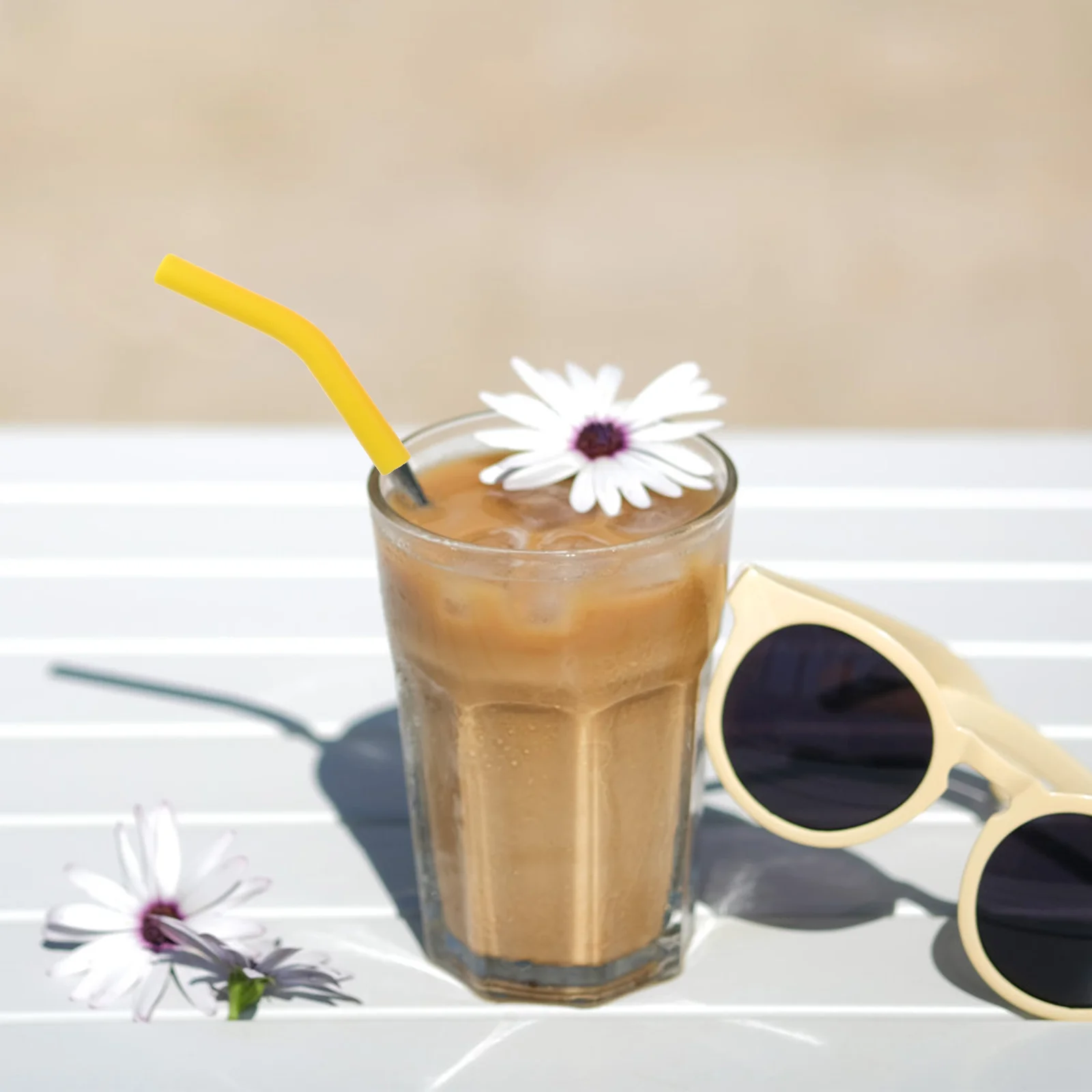 24 Pcs Tumblers Stainless Steel Straw Cover Straws Drinking Tip Splitter for Metal Tips Silicone