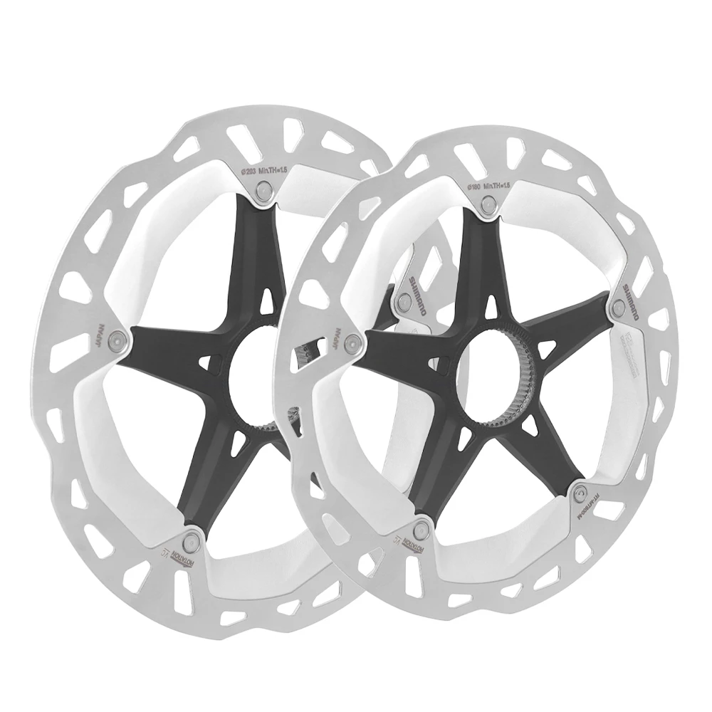 SHIMANO DEORE XT RT-MT800 Disc Brake Rotor Center Lock 180MM/203MM Lightweight Bike Disc Brake Original Bicycle Parts