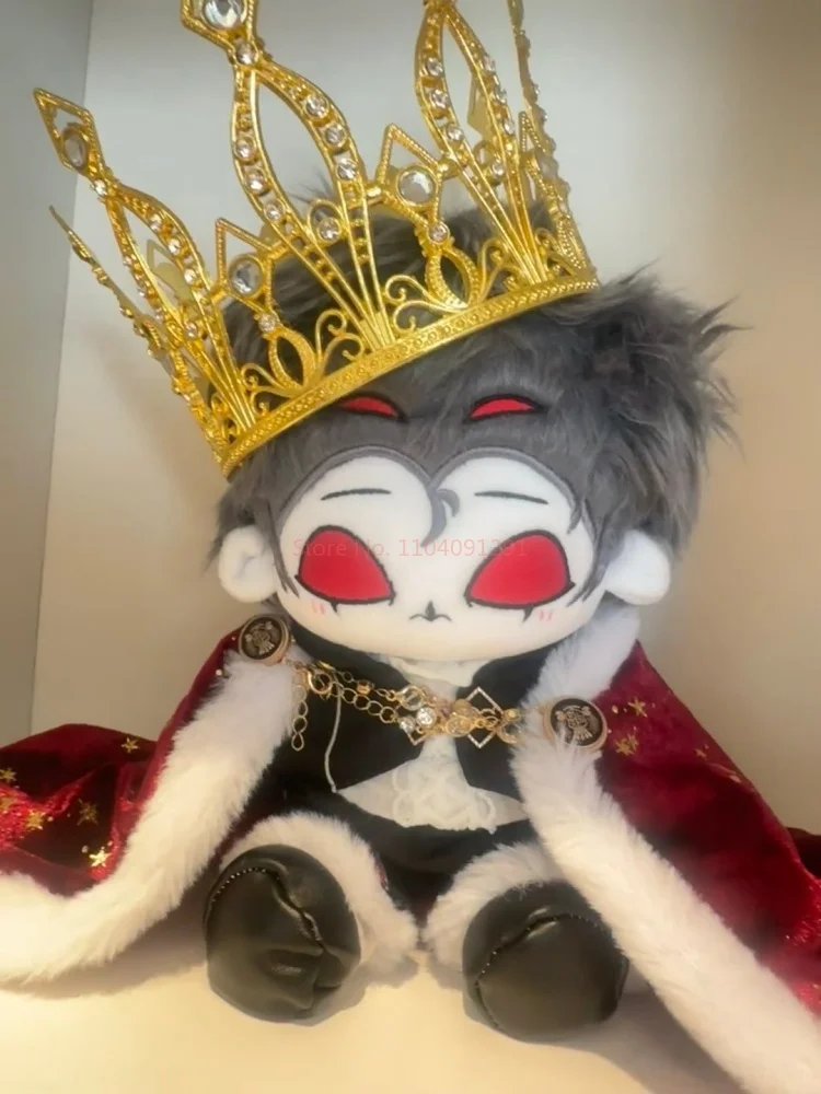 20 سنتيمتر Ava أنيمي جديد Helluva Boss Stolas نصف الحيوان سمات الجسم الصبي محشوة الجسم أفخم فستان القطن دمية هدايا عيد الميلاد