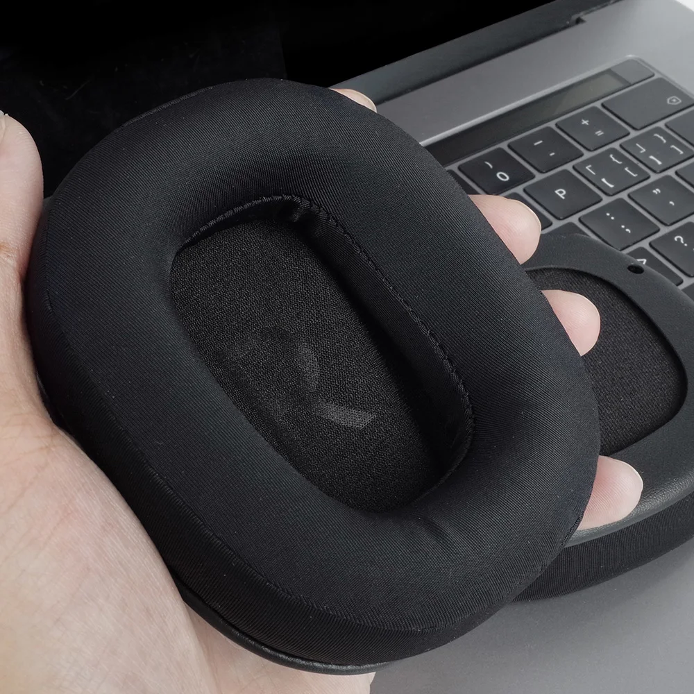 MCHOSE G9 G9 PRO 교체 용 이어폰 패드 이어 패드 헤드폰 귀마개 메쉬 천 메모리 커버 스폰지 단백질