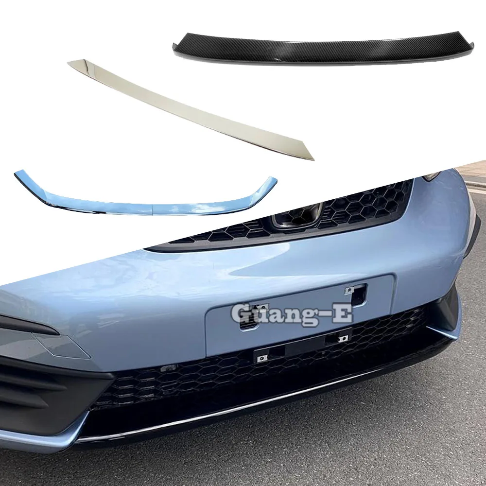 

Car Styling Body Front Side Cover Bumper Corner Trim Frame Stick ABS/Steel Anti-rub For Honda Fit Jazz 2020 2021 2022 2023 2024