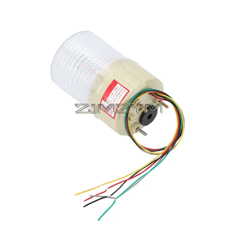 3 Color Strobe Signal Warning Light Indicator Light LED Lamp Small Rotating Bulb With Sound Security Alarm
