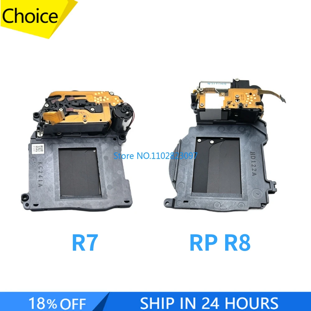 Original R7 R8 Shutter Group for Canon EOS r7 r8 RP Unit with Blade Curtain Camera Replacement Repair Part