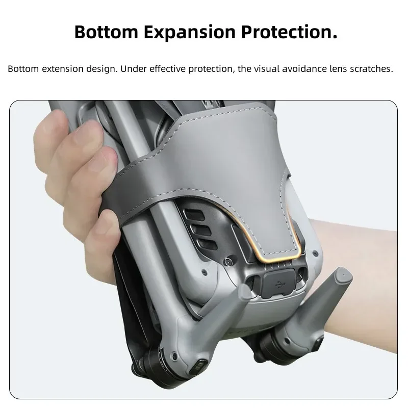 Penutup pelindung anti-tabrakan, aksesori Drone DJI Air 3 / Air 3S, sabuk tali tetap, pelindung Anti benturan