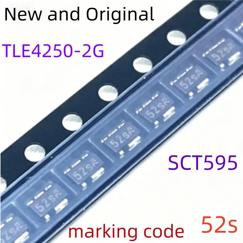 Tle4250-2G Sct595 Low Dropout Voltage Tracking Regulator Marking Code 52S