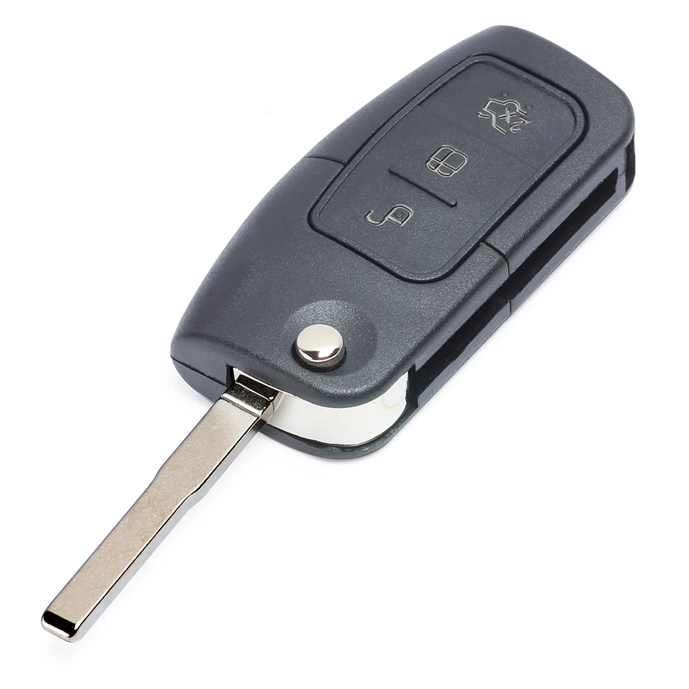 KEYECU Flip Remote Key Fob 3 pulsanti 433MHz 4 d60/4 d63 Chip per Ford BF FG Falcon Territory Mondeo FPV SZ