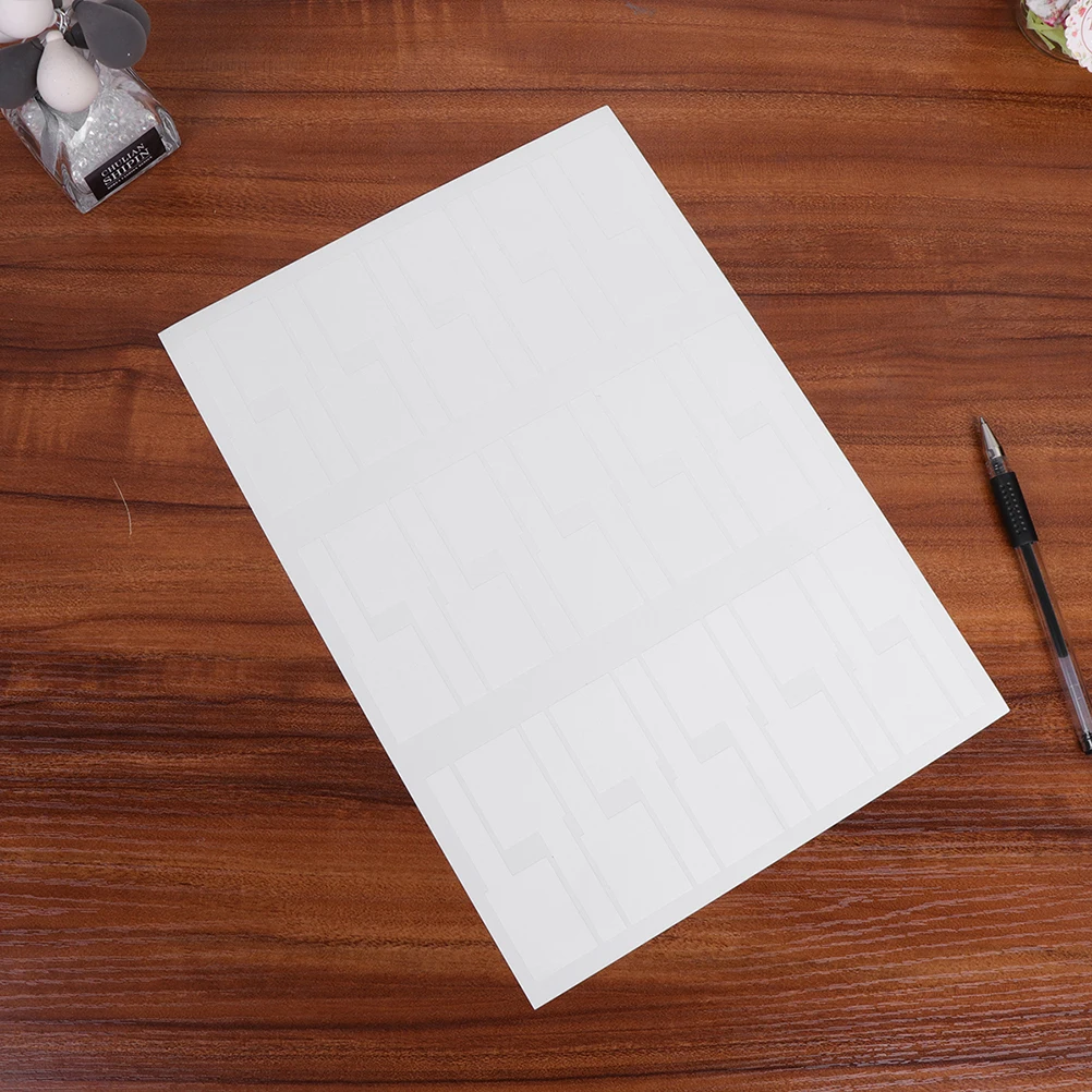 10 قطعة علامات التسمية متعددة الألوان ملصقات تحديد علامات لإدارة الكابلات مقاوم للماء المسيل للدموع مقاومة ذاتية اللصق #4