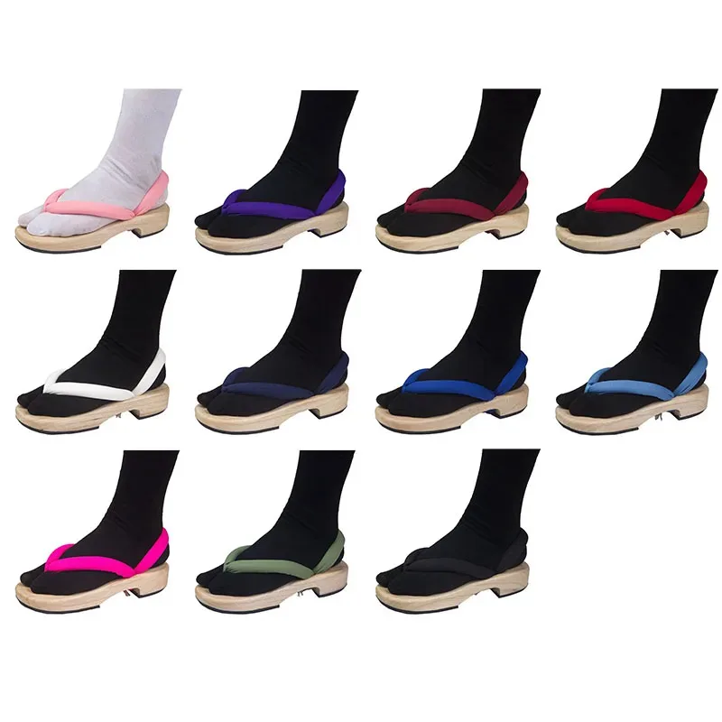 1 Pair Anime Cosplay Shoes Tanjirou Nezuko Zenitsu Giyuu Shinobu Kyoujurou Muichirou Mitsuri Sandals Geta Clogs Flip Flopsa;6'x,