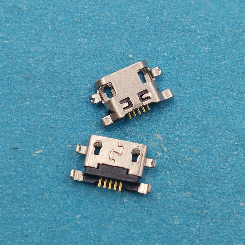 10-100Pcs USB Charger Plug Dock Charging Port Connector For Alcatel One Touch Pop C7/3/5/10 C5/3C/C3 Hero 2/N3/2C Idol 5/S/mini