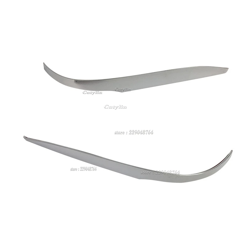 For Toyota Harrier XU60 2014-2018 ABS Chrome Accessories Car Rearview mirror decoration strip Cover Trim Styling Sticker