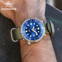 ADDIESDIVE Luxury 1000m Diver Men's Watch Classic Sapphire NH35 Automatic Mechanical Wristwatch Super luminous Calendar Watc