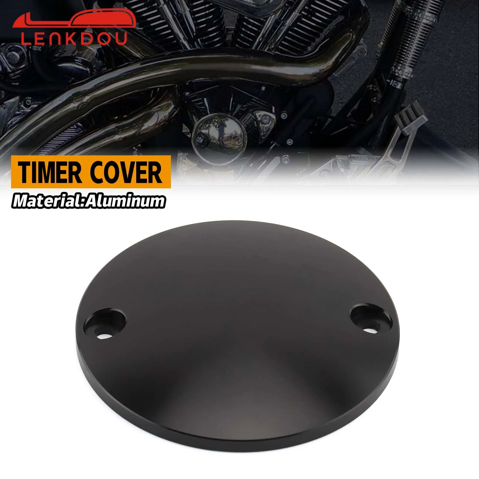 

Motorcycle 2 Hole Timing Ignition Timer Domed Points Cover For Harley Softail Big Twin 1970-1999 Sportster XL 883 1200 1971-2024