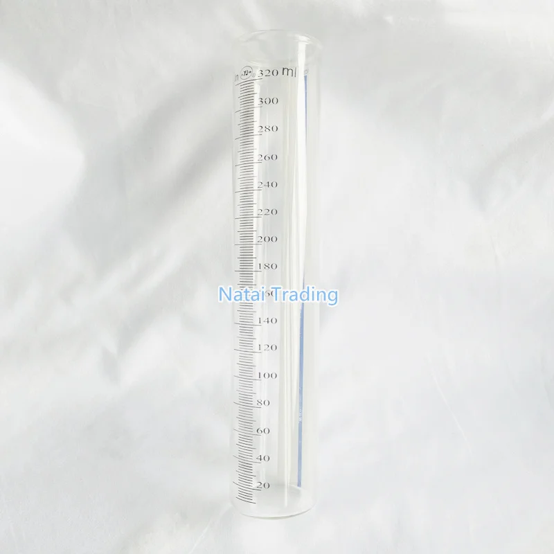 1pc 24cm 320ml Tube Measuring Cylinder of Diesel Common Rail Test Bench Spare Part