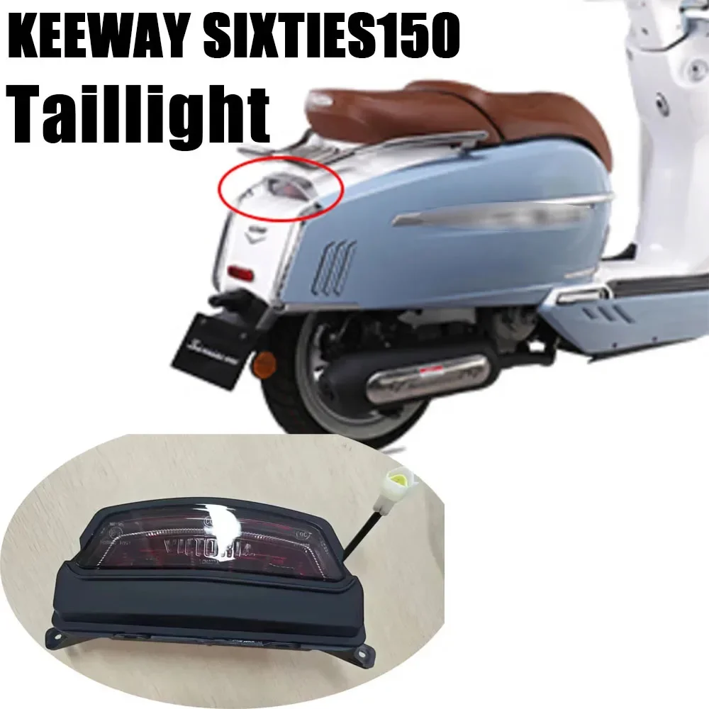 

Motorcycle Original For KEEWAY SIXTIES150 150i Keeway Sixties 150i Brake Tail Light Taillight Rear Lamp Integrated