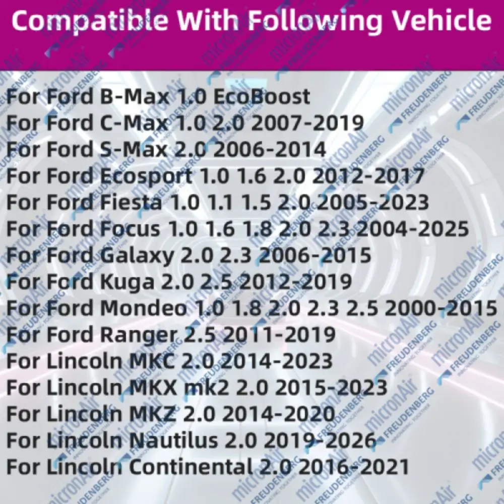 Für Ford Focus Fiesta Ecosport Galaxy Mondeo Kuga C-Max Bmax Smax Lincoln MKC MKX MKZ NAUTILUS CONTINENTAL MicronAir Ölfilter – Detail 1
