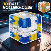 3D Maze Magic Cube Fidgeting Toys Labyrinth Creative Puzzle Intelligence Cube Logical Thinking Anti Stress Educational Toys