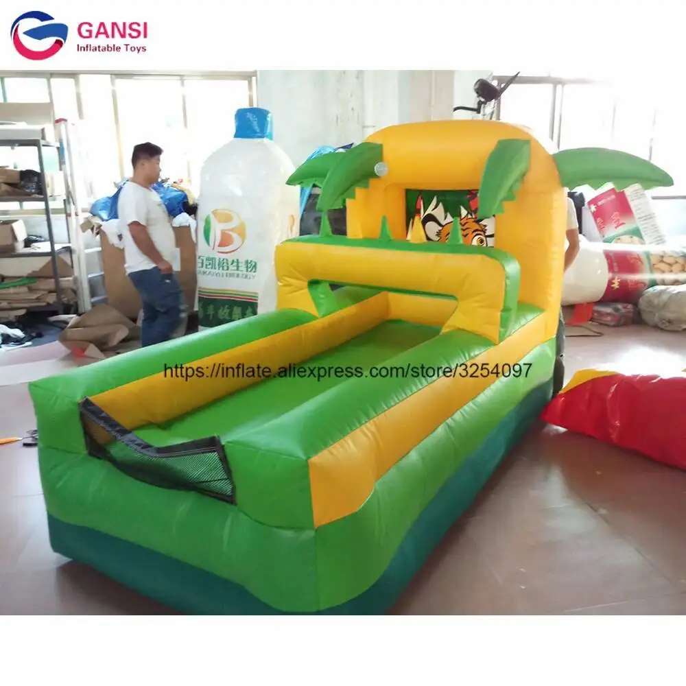 

2.5*1.5*2M Funny Inflatable Basketball Game For Indoor PVC High Quality Animal Design Shoot Game Equipment For Kids