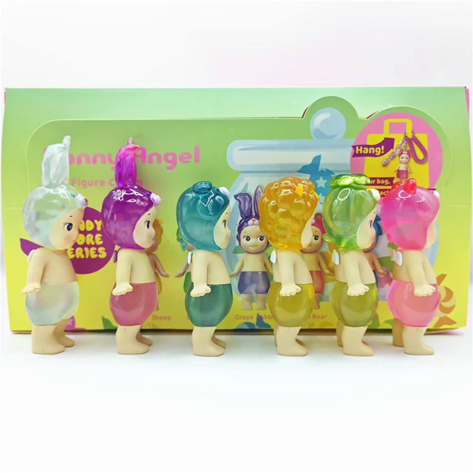 2025 NEW HOT Candy House Keychain Angel Puppy Sky Series makes Sunny Doll Blind Box Backpack Doll Pendant toys surprise box