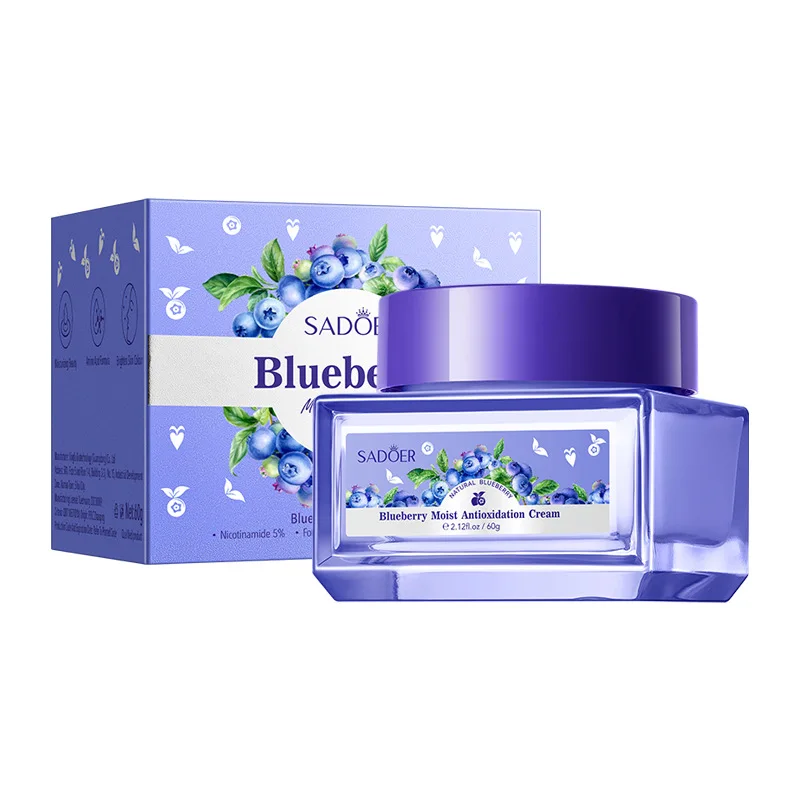 Blueberry Hyaluronic Acid Moisturizing Antioxidant Face Cream Care Moisturizing Skin Face Cream