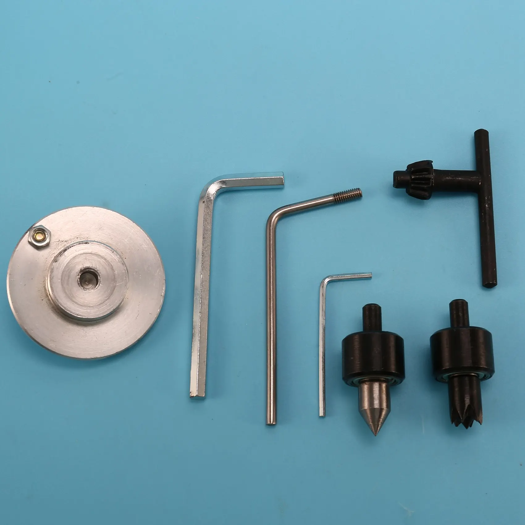 

A53Q-многофункциональная задняя бабка, живой центр с когтем для мини-токарного станка, вращающийся центр, аксессуары для самостоятельного изготовления, деревообработка