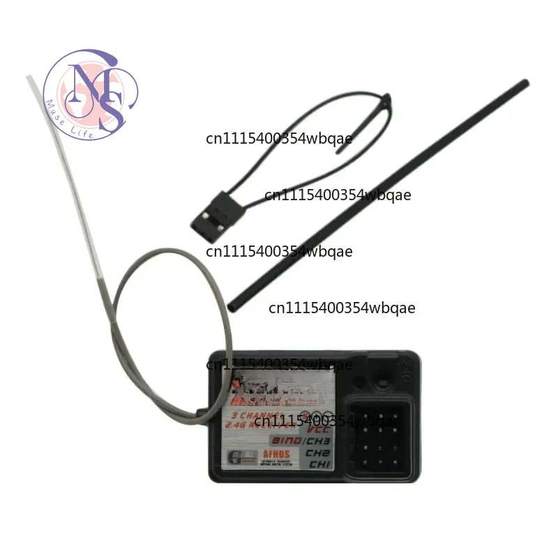 ZOCI-FOR-FS-GR3E AFHDS 2.4G 3CH RC Receiver Compatible GT3B GT2 GT3C Transmiter, Replacement Parts