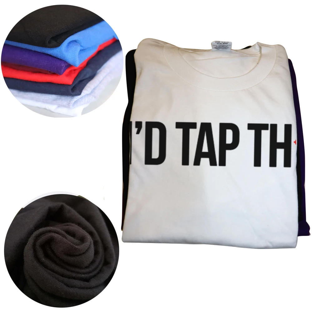 Lustiges T-Shirt mit Aufschrift „I'd Tap That Firefighter Fireman“ für Herren und Damen, modisches, lässiges T-Shirt aus 100 % Baumwolle, lockeres, übergroßes T-Shirt – Detail 3