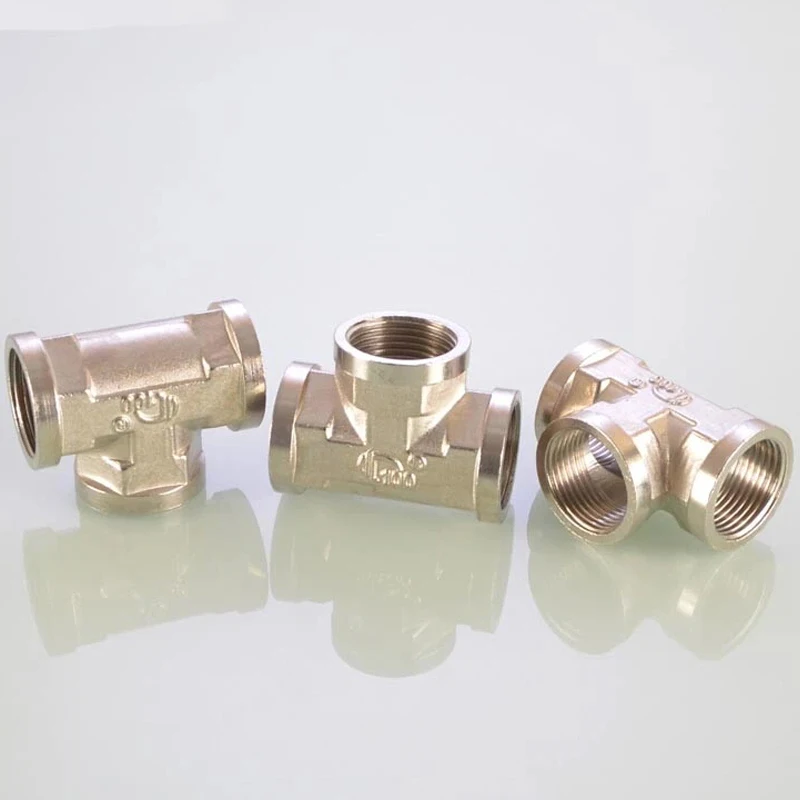 ข้อต่อท่อทองเหลือง BSP 3/4" ชาย/หญิง เทียบเท่า/ลดขนาด ข้อต่อแบบสามทาง/ข้อต่อแบบข้อศอก