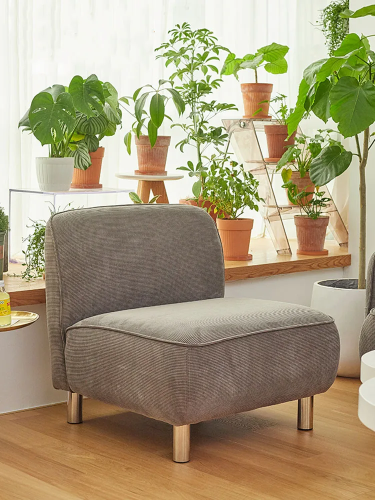 Nordic kaszmir jagnięcy indywidualna Sofa krzesło projekt domu salon pojedyncza Sofa balkon leniwy fotel wypoczynkowy meble fotel