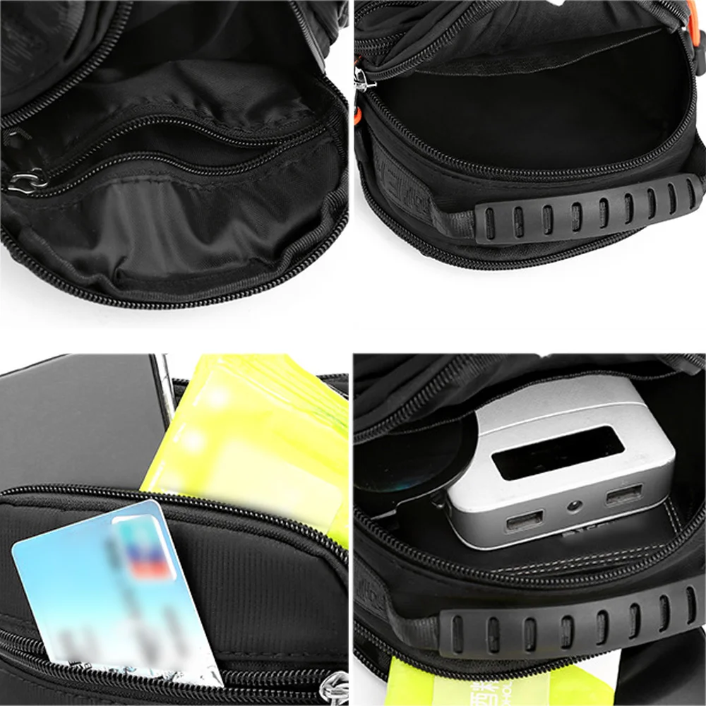 Männer Cross Body Schulter Top Griff Tasche Tasche Klappe Nylon Militär mode männlich kleine Schlinge Umhängetaschen Mini Handtasche – Detail 17