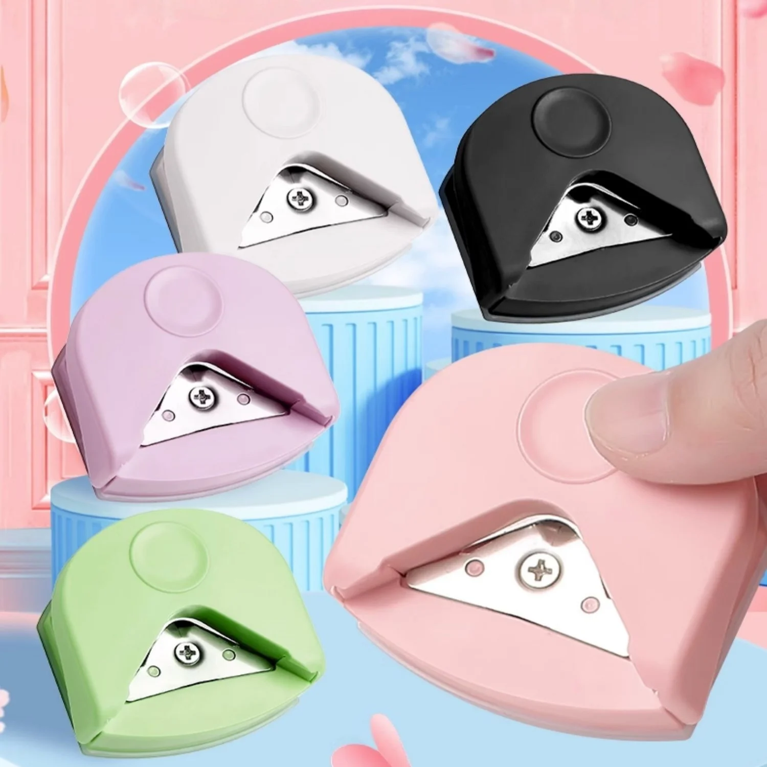 Corner Rounder R4 Corner Punch Portable Paper Trimmer Cutter For Cards Photo Cutting DIY Craft Scrapbooking Tools