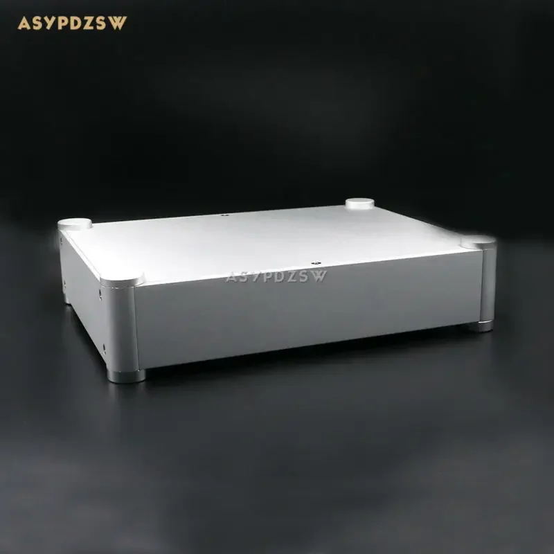 3206 Amplifier aluminum rounded chassis Preamplifier/DAC/Amp case Decoder/Tube amp enclosure box 320*76*250mm