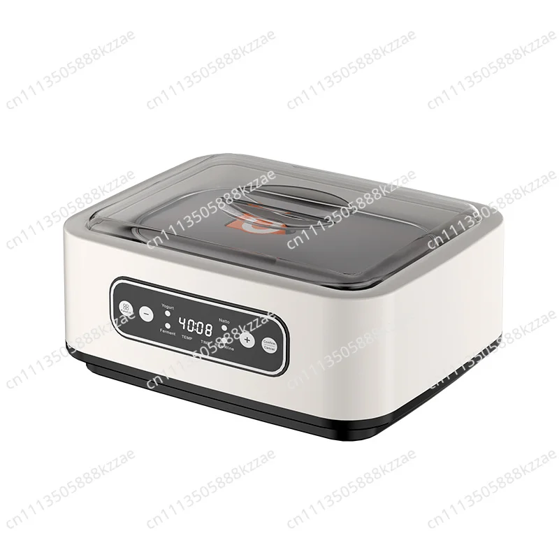 1.6L Large Capacity Stainless Steel Automatic Yogurt Maker with Temperature Control for Home Use