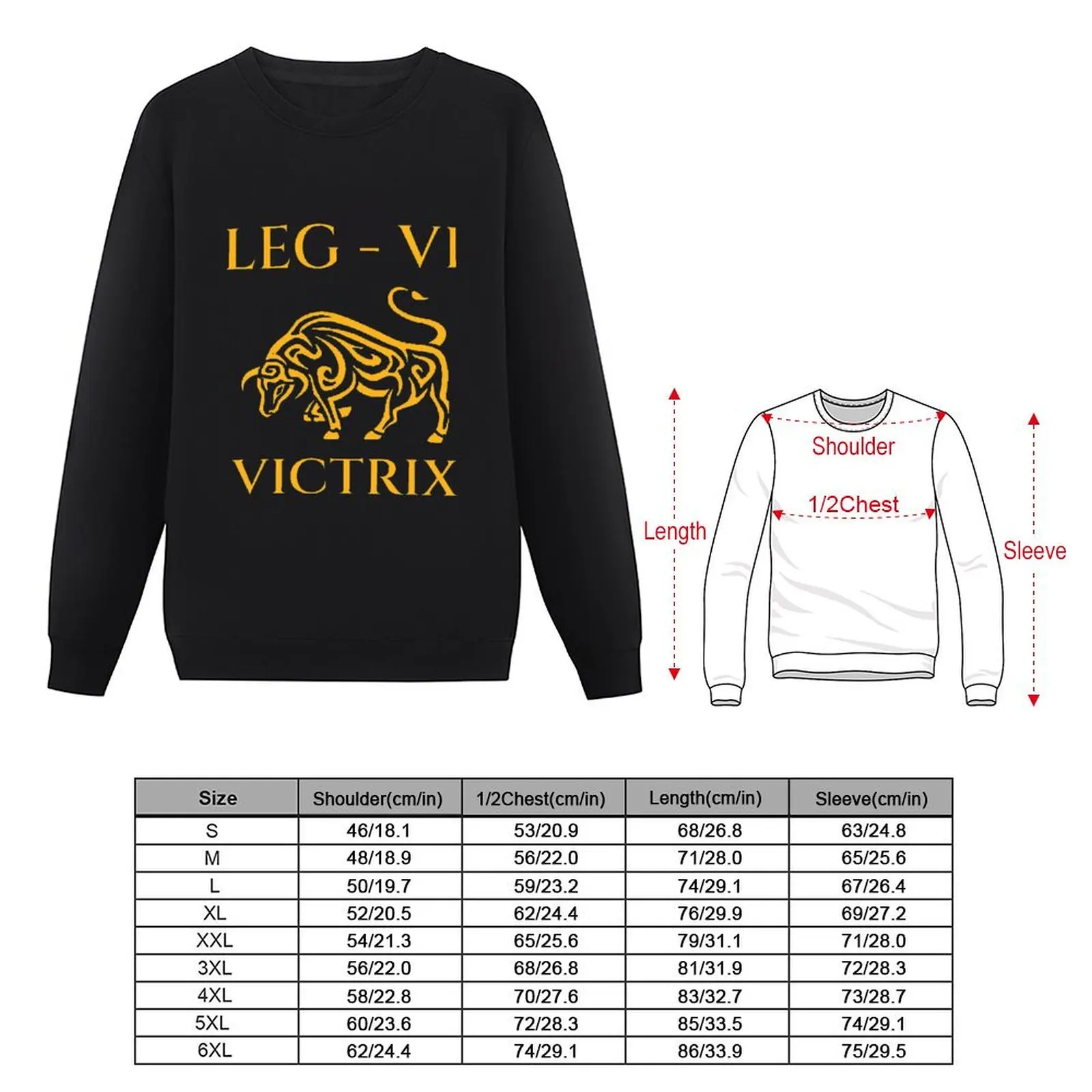 Legio VI Victrix Pullover Hoodie winter clothes mens designer clothes autumn jacket men men's clothing hooded sweatshirt for men