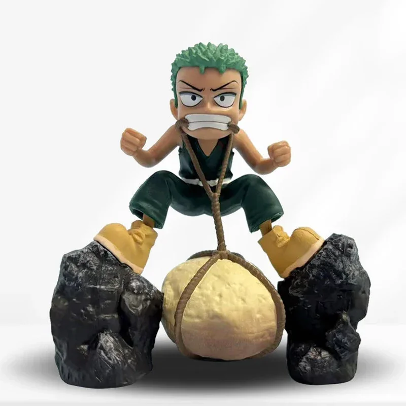 9.5cm Anime One Piece Zoro Action Figure GK Childhood Roronoa Zoro Figure Childhood Statue PVC Collectible Decoration Model Toys