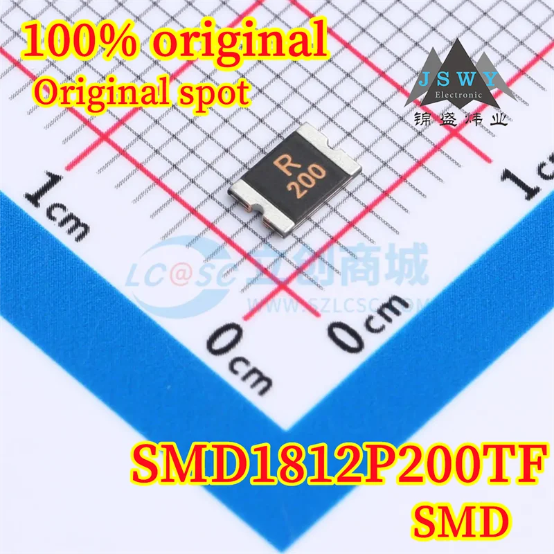 

(100/500pcs) SMD1812P200TF R200 SMD1812 resettable fuse 100% original in stock with fast delivery
