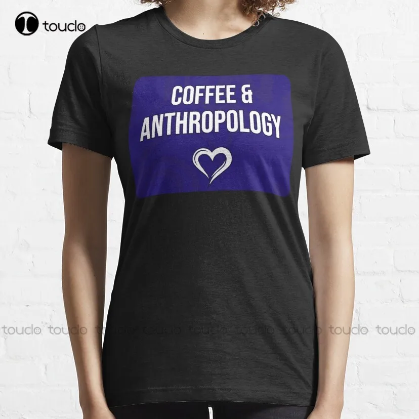 Coffee And Anthropology: Anthropology Student Classic T-Shirt Couples Shirts Harajuku Streetwear Creative Funny Shirt Xs-5Xl New