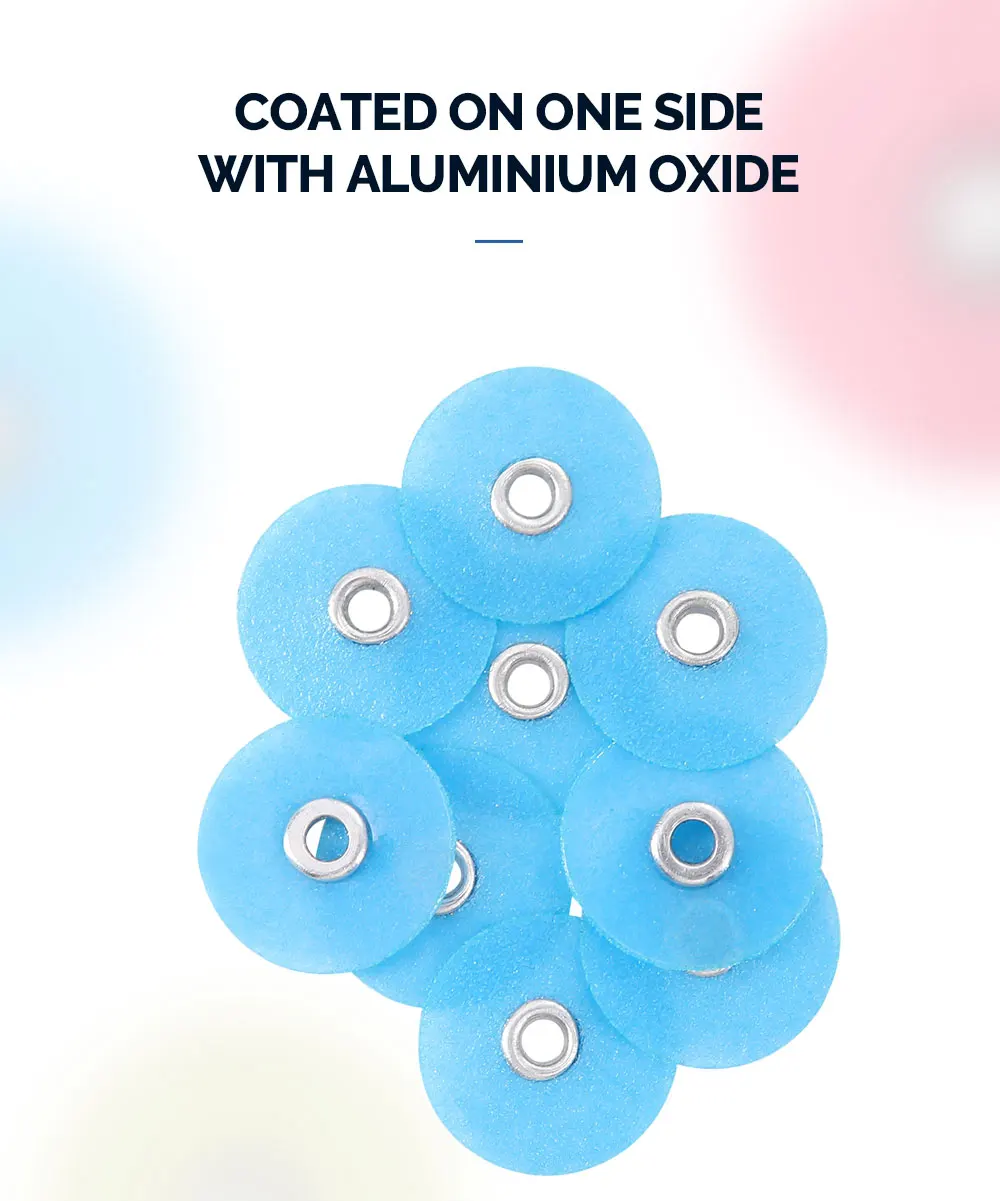 40 Stück/Beutel Azdent Dental-Finish- und Polierscheiben für Komposit, Metalle und Porzellan – Detail 5